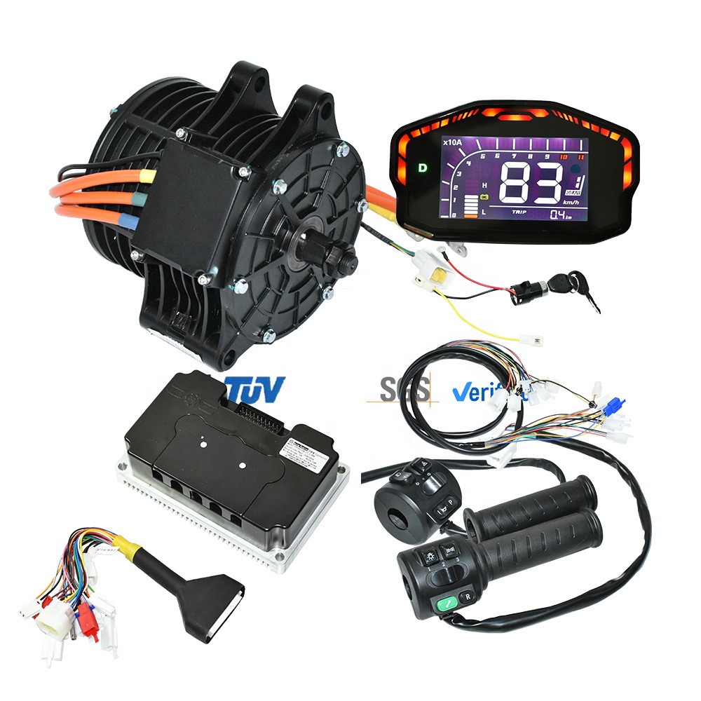 Mid Drive Motor Kit 72V 3000W - MOTOR PMSM, silnik z wewnętrznym wirnikiem,