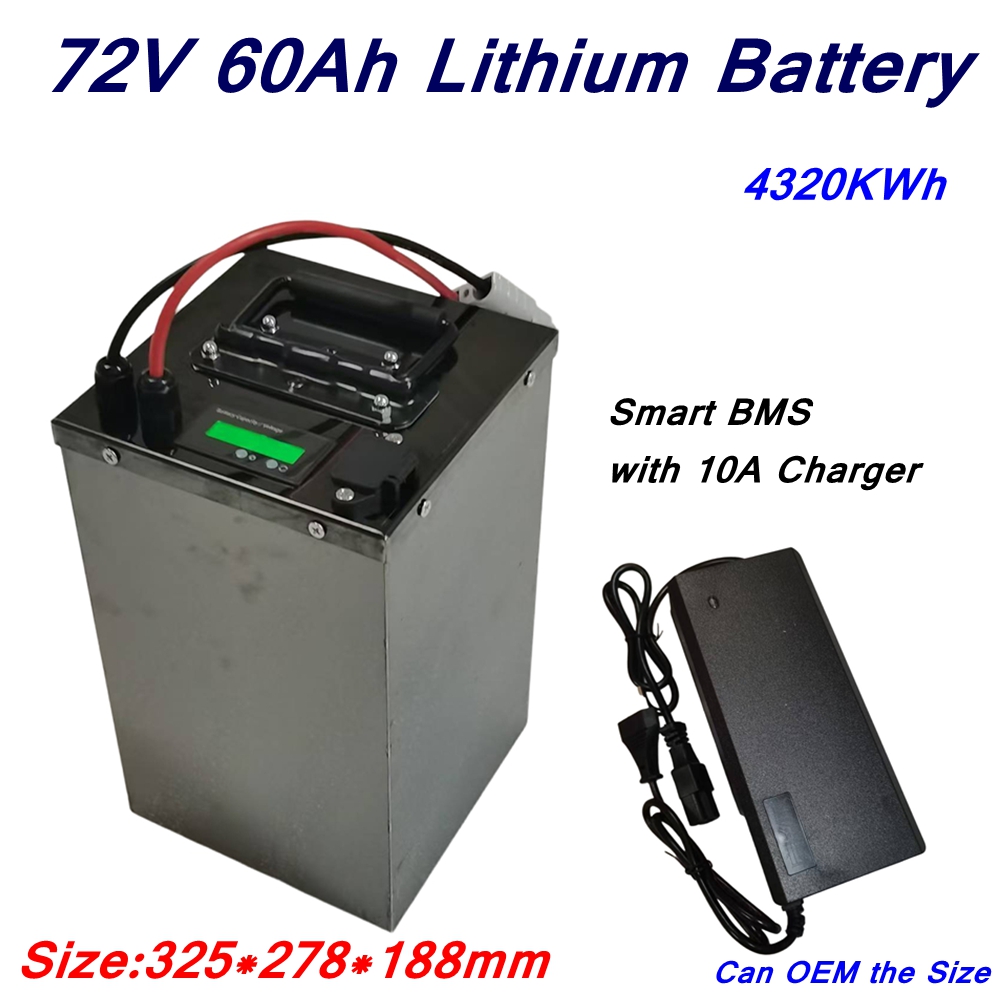 72V 60Ah Lifepo4 Battery Pack - Akumulator litowo-polimerowy 20S 72V 60Ah z