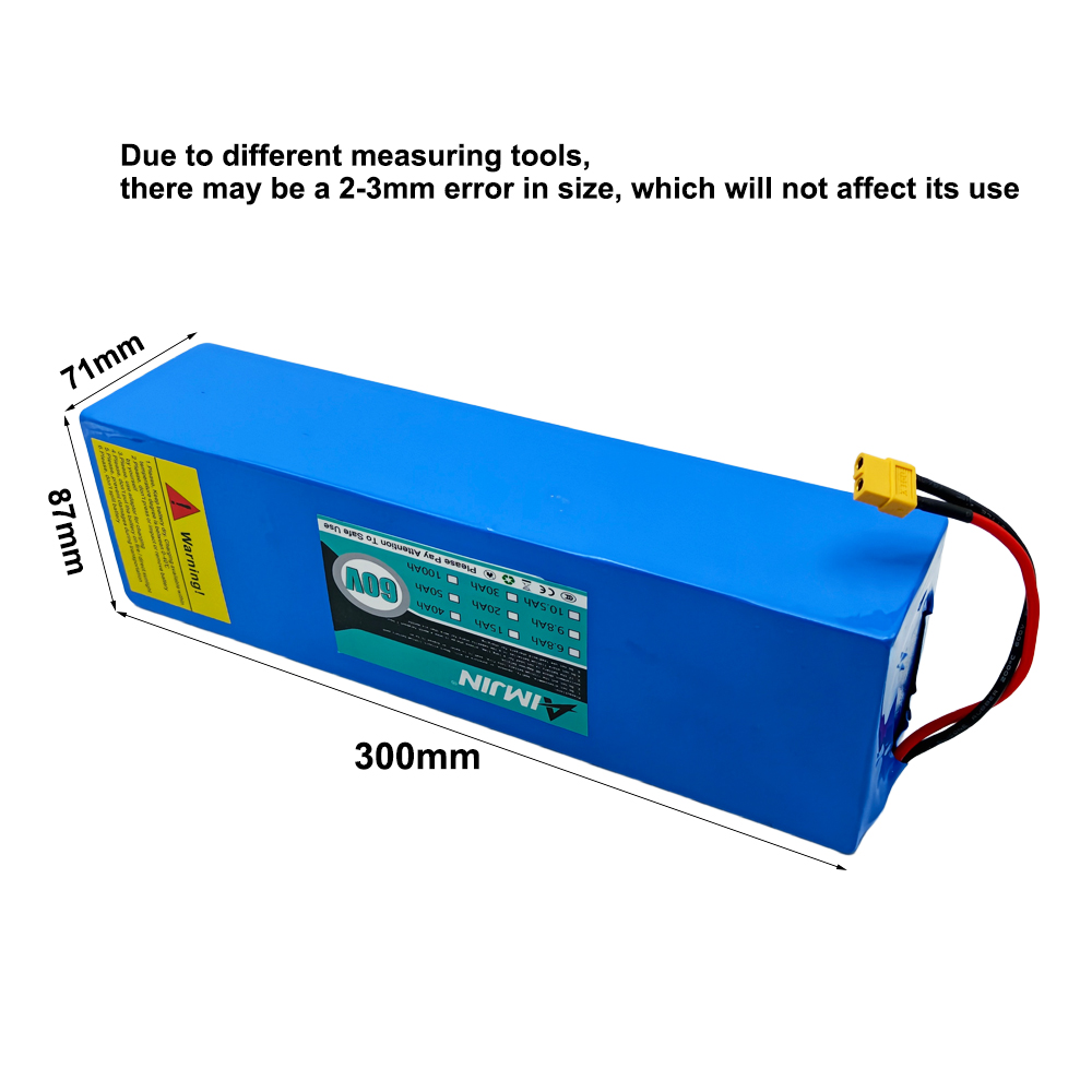 Bateria 60V 15000mAH 18650 lit – 60V 30Ah Electric Scooter Battery recenzja i cena